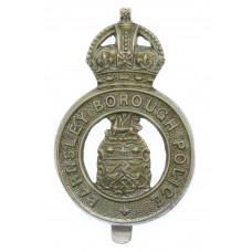 Barnsley Borough Police Cap Badge - King's Crown