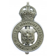 East Riding of Yorkshire Constabulary Cap Badge - King's Crown