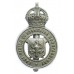 East Riding of Yorkshire Constabulary Cap Badge - King's Crown