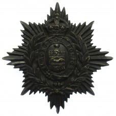 Blackpool Police Night Helmet Plate - King's Crown