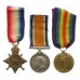 WW1 1914-15 Star Medal Trio - Sjt. F. Corbett, South Lancashire Regiment