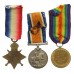 WW1 1914-15 Star Medal Trio - Sjt. F. Corbett, South Lancashire Regiment