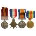Family Boer War and WW1 Casualty Medal Group to the Flint Brothers