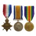 WW1 1914-15 Star Medal Trio - Spr. G.S. Thomas, Royal Engineers