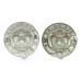 Pair of Tynemouth Borough Police Collar Badges