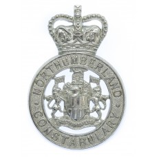 Northumberland Constabulary Cap Badge - Queen's Crown