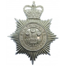 South Wales Constabulary Helmet Plate - Queen's Crown