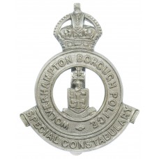 Wolverhampton Borough Police Special Constabulary Cap Badge - King's Crown