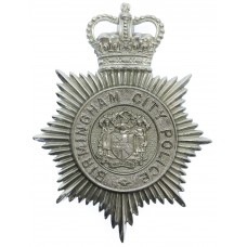 Birmingham City Police Helmet Plate - Queen's Crown