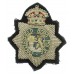 Macclesfield Borough Police Bullion Cap Badge - King's Crown