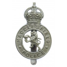 Macclesfield Borough Police Cap Badge - King's Crown