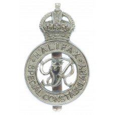 George VI Halifax Special Constabulary Cap Badge 