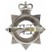 Bedfordshire Police Senior Officer's Enamelled Cap Badge - Queen's Crown