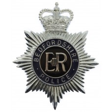 Bedfordshire Police Helmet Plate - Queen's Crown