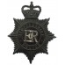 Bedfordshire Police Night Helmet Plate - Queen's Crown