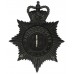 Bedfordshire Police Night Helmet Plate - Queen's Crown