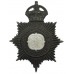 Bedfordshire Constabulary Night Helmet Plate - King's Crown