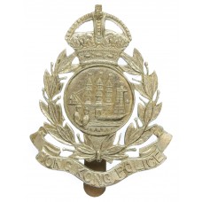 Hong Kong Police Cap Badge - King's Crown