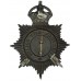 Liverpool City Police Night Helmet Plate - King's Crown