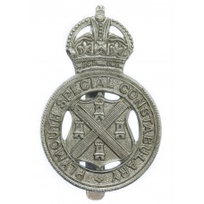 Plymouth Special Constabulary Cap Badge - King's Crown