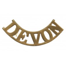 Devonshire Regiment (DEVON) Shoulder Title