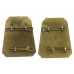 Pair of Coldstream Guards Anodised (Staybrite) Shoulder Titles