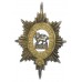 Worcestershire Regiment Officer's Sterling Silver Cap Badge