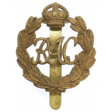 Royal Armoured Corps (R.A.C.) Cap Badge - King's Crown (1st Patte