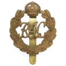 Royal Armoured Corps (R.A.C.) Cap Badge - King's Crown (1st Pattern)