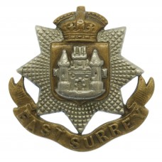 Victorian East Surrey Regiment Cap Badge