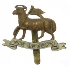 The Queen's (Royal West Surrey) Regiment Bi-Metal Cap Badge