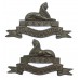 Pair of Lincolnshire Regiment Officer's Service Dress Collar Badges