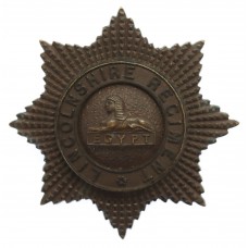 Lincolnshire Regiment Officer's Service Dress Cap Badge