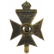 King's Royal Rifle Corps (K.R.R.C.) Cap Badge - King's Crown