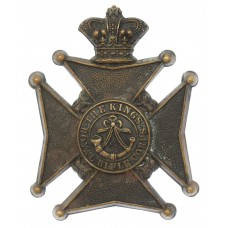 Victorian King's Royal Rifle Corps (K.R.R.C.) Militia Glengarry Badge