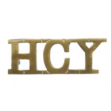 Hampshire Carabiniers Yeomanry (H.C.Y.) Shoulder Title
