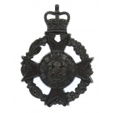 Royal Army Chaplains Department Black Anodised Cap Badge 