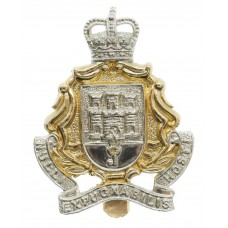 Gibraltar Regiment Anodised (Staybrite) Cap Badge