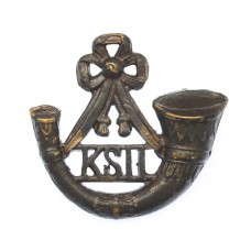 King's Shropshire Light Infantry (K.S.L.I.)  Officer's Service Dress Collar Badge