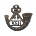 King's Shropshire Light Infantry (K.S.L.I.)  Officer's Service Dress Collar Badge