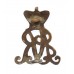 Victorian Oxfordshire Hussars Collar Badge