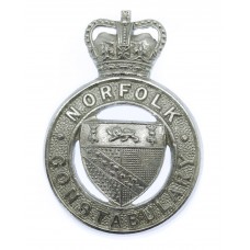 Norfolk Constabulary Cap Badge - Queen's Crown