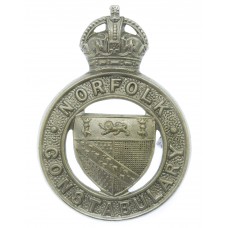 Norfolk Constabulary Cap Badge - King's Crown