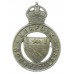 Norfolk Constabulary Cap Badge - King's Crown