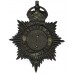 Norfolk Constabulary Night Helmet Plate - King's Crown