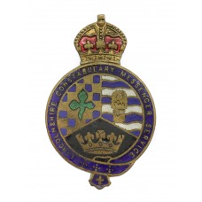 Lincolnshire Constabulary Messenger Service Enamelled Lapel Badge - King's Crown