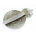 Lincolnshire Constabulary Messenger Cap Badge - King's Crown