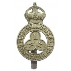 Lincolnshire Constabulary Cap Badge - King's Crown