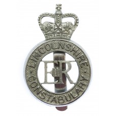 Lincolnshire Constabulary Cap Badge - Queen's Crown