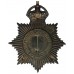 City of London Police Black Star Helmet Plate - King's Crown